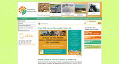 Desktop Screenshot of biomasse-normandie.org